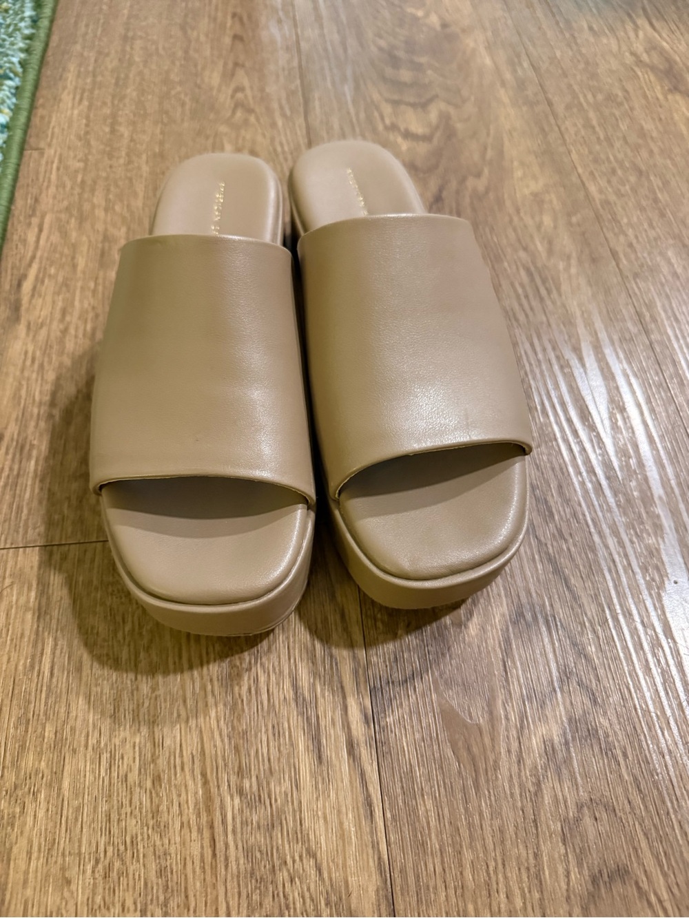 American Eagle Women's Tan Platform Sandals